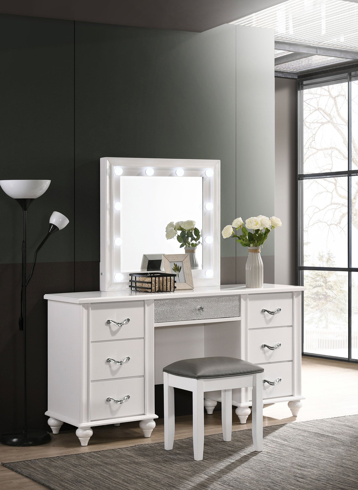 Barzini Vanity Stools