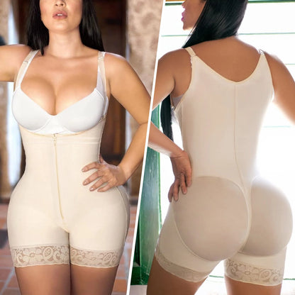 Fajas Colombianas Shapewear for Women Postpartum Tummy Control Body Shaper Butt Lifter Bodysuit