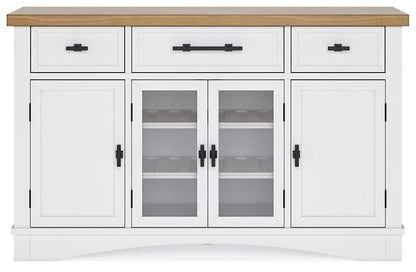 Ashbryn Dining Server and Hutch