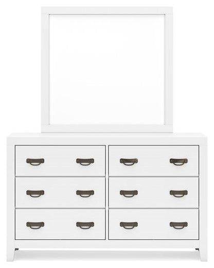 Binterglen Dresser and Mirror