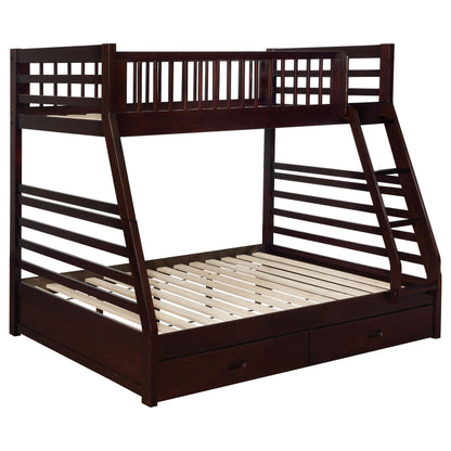 Ashton Twin Over Full 2-drawer Bunk Bed
