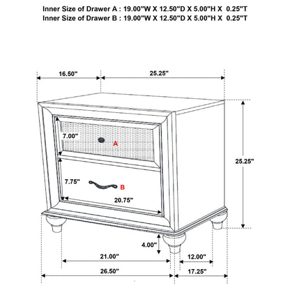Barzini Bedroom Set