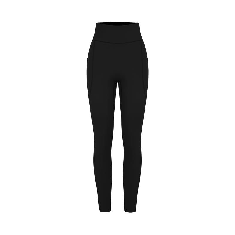 BRXL No Front Seam 25" Women'S High Waisted Leggings Buttery Soft Adjustable Length Pockets Workout Yoga Gym Pilates Fitness Training Pant with Practical Pocket Design and Comfortable Fit-Live2