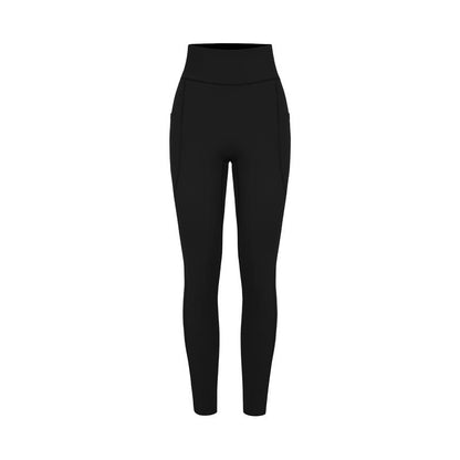 BRXL No Front Seam 25" Women'S High Waisted Leggings Buttery Soft Adjustable Length Pockets Workout Yoga Gym Pilates Fitness Training Pant with Practical Pocket Design and Comfortable Fit-Live2